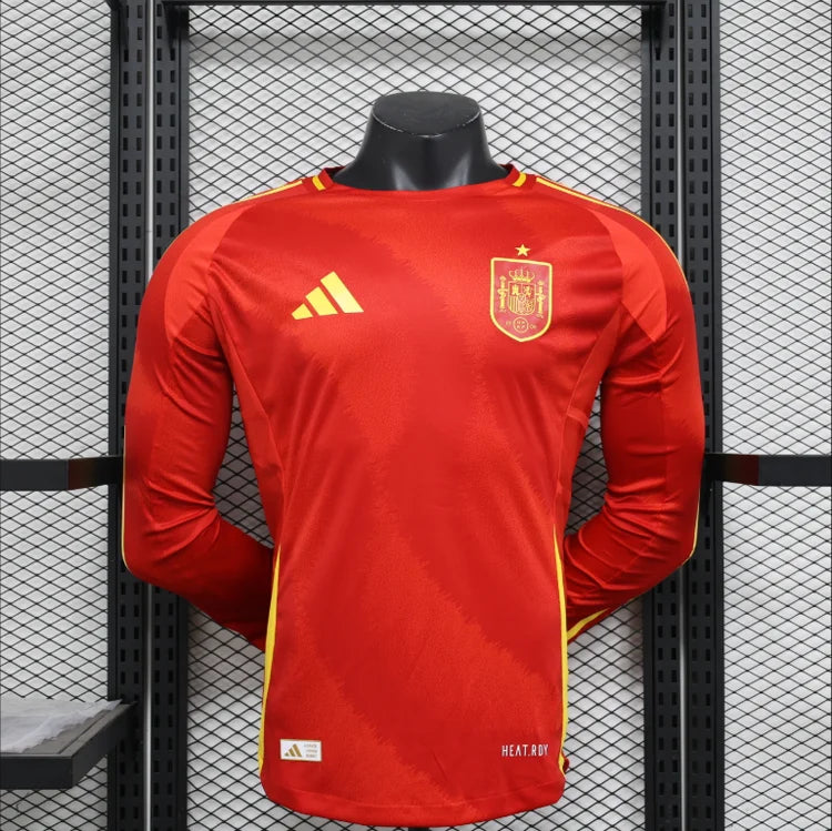 Maillots Homme Domicile Espagne 24/25 Rouge S-XXL